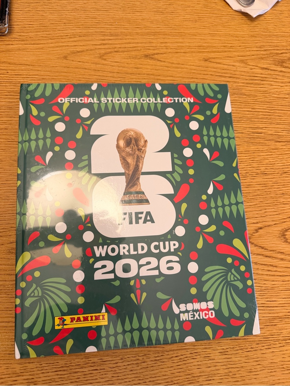Panini World Cup 2026 Sticker Album Mexico- hardcover green